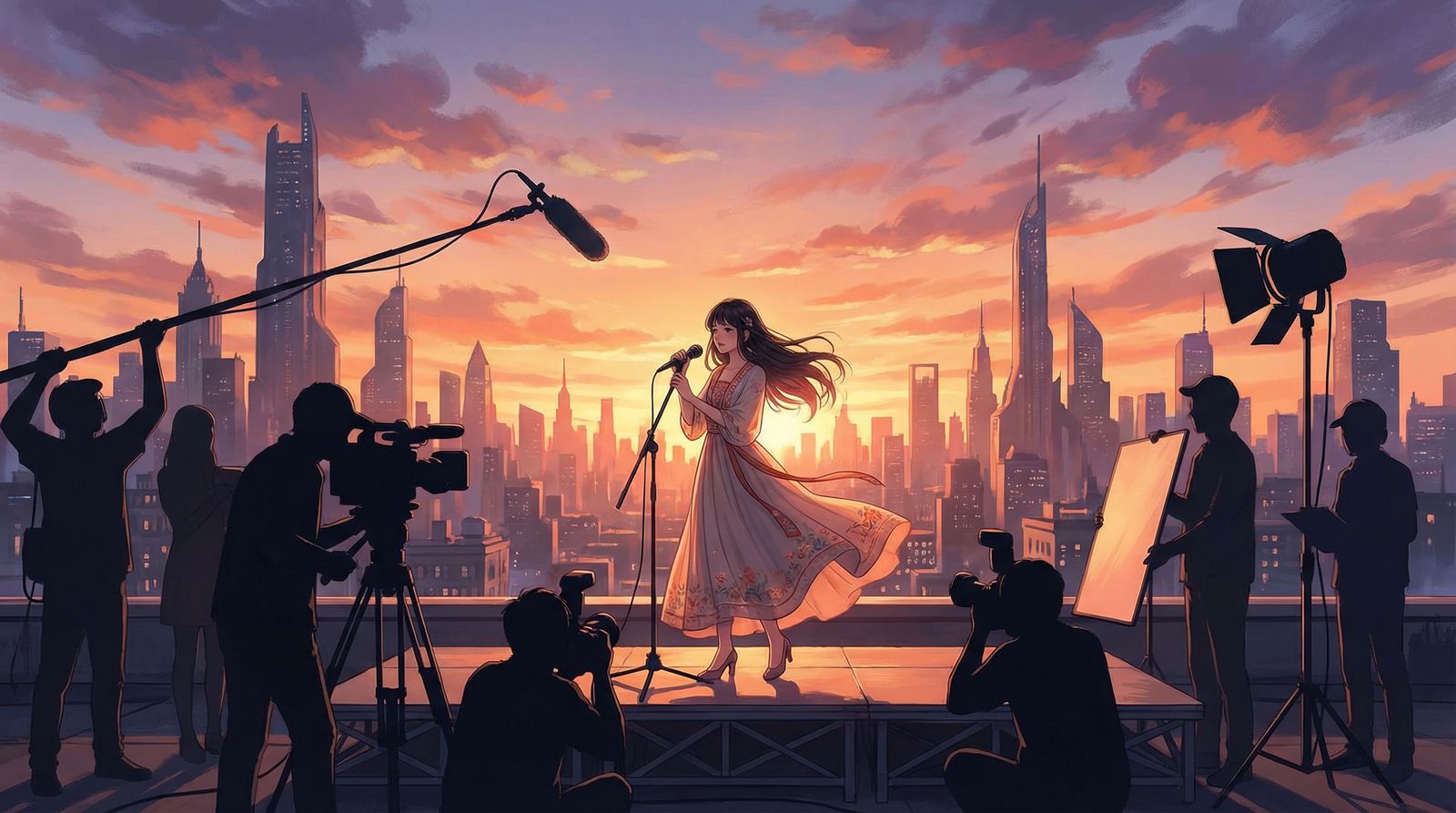 国产传媒MV拍摄